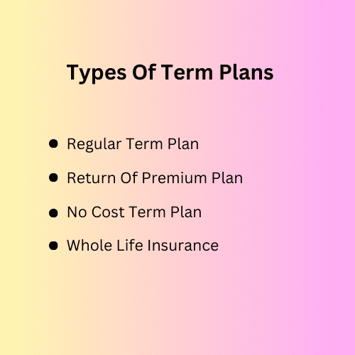 term insurance 5